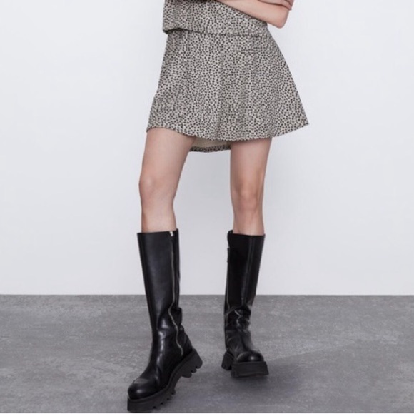 Zara Mini Skirt Cheetah Print - Picture 5 of 6